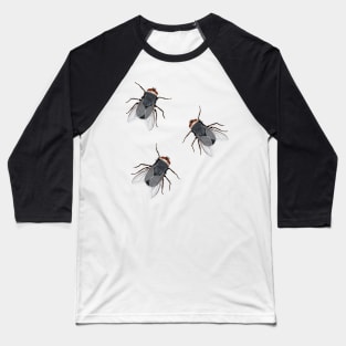 Flies Baseball T-Shirt